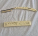 Dovo Solingen Fritz Bracht Germany Straight Razor Pearl Handle 6" Blade. Fixed Price $100.00.