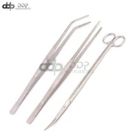 3IN1 Aquarium Aquatic Live Plants Long Handle Tweezers Scissor Trim Tool Set. Fixed Price $19.90.
