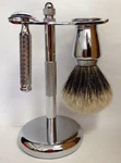 Gbs Shaving Gift Set With Merkur Safety Razor. Fixed Price $51.98.