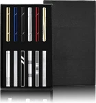 Jstyle 12 Pcs Tie For Men Classic Set Bars. Fixed Price $34.52.