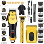 Professional Hair Clippers Trimmer Cutting Beard Cordless Barber Shaving Machine. Fixed Price $37.98.