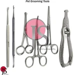 Dog Nail Trimmer Cat Paw Clipper Cutter Ear Hair Puller Scissors Tartar Remover. Fixed Price $6.99.