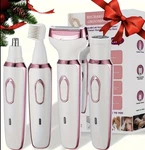 4 1 Women Electric Grooming Kit Body Hair Remover Nose Bikini Trimmer. Fixed Price $18.99.
