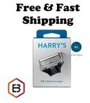 Harry's Men's Razor Blades 4 Count -5 Cartridges Refills. Fixed Price $9.72.