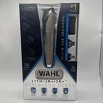 Wahl Stainless Steel Lithium-ion Trimmer (9898) Silver New Box. Fixed Price $38.00.