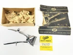 Vintage John Oster Model Manual Hair Clippers Original Box With Insert Usa. Fixed Price $19.99.