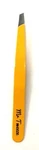 Mr Stainless Steel Slant Tweezer, Orange, Compares To Tweezerguru. Fixed Price $6.99.