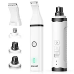 Oneisall Dog Nail Grinder And Paw Trimmer Kit 3 1 Quiet Rechargeable Electric. Fixed Price $62.81.