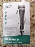 Wahl Professional Sterling 9 Corded Hair Clipper #8145 Adjustable Blade Silver. Fixed Price $92.50.