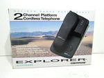 Conair 2 Channel Platform Cordless Telephone System Explorer CTP8100 Rare. Fixed Price $17.95.