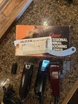 Vintage Oster Grooming Tools And Accessories. Lot Of 3. Fixed Price $29.00.