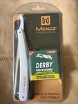 Mac's Straight Edge Razor With 100 Derby Blades. Fixed Price $14.99.