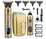 Kit Cortapelos Profesional Hombre Inal Mbrico Con Recortador Barba Y Nariz. Nuev. Fixed Price $117.99.