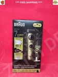 **brand New**braun Series Beard Trimmer Kit 7550, Waterproof, Camouflage Green. Fixed Price $57.99.