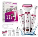 5-IN-1 Electric Razor For Women Painless Hair Removal Face & Body Shaver Trimmer. Fixed Price $22.49.