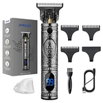 Amuliss Pro Outline Clippers Trimmer Electric Blade Grooming - Silver. Fixed Price $32.03.