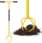Manual Twist Tiller For Gardening Claw Hand Steel Cultivator Lawn Aerator Soli. Fixed Price $40.26.