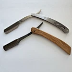 Two Cut-throat Straight Razors River Lake & Afanso Intl. Blades Not Included. Fixed Price $18.99.