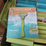Thurlady 5-BLADE Razor For Women + 12 Refills Shaver Kit *choose Color*. Fixed Price $8.00.