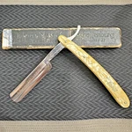 Dovo #41 Fritz Bracht Solingen Stainless Straight Razor With Johann Massari Box. Fixed Price $200.00.