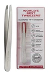 World's Best Tweezers Diamond Tip - Coated Slant Precisio.... Fixed Price $19.99.