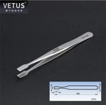 Vetus 34A-SA Flat Wide Tweezers For Laboratory Medical Electronic Industry Tools. Fixed Price $14.99.