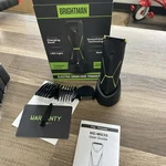 Brightman Body Hair Trimmer For Men, With 3 Size Combs - WATERPROOF/4. Fixed Price $31.15.