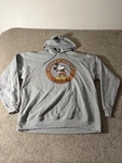 Disney Parks Hoodie Mens Xl Gray Fleece Pullover Mickey Mouse Graphic Sweatshirt. Fixed Price $19.99.