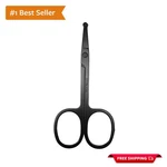 Elegant Nose Hair Trimmer Scissors - Rounded Tip & Ergonomic Grip For Safe Use. Fixed Price $5.94.