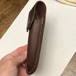 Handmade Damascus Straight Razor W/ Wood Handle By Forseti Steel - Never Used. Fixed Price $89.00.