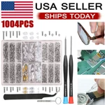 Eyeglass Nut Screws Nose Pads Screwdriver Glasses Watch Optical Tool Set Repair. Fixed Price $12.98.