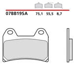 Brembo Front Brake Pad Kit For Moto Guzzi Audace 1400 15-19 Cod. 07BB19SA. Fixed Price $37.45.