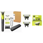 Philips Norelco Oneblade 360 Face Body Hybrid Trimmer 2PK QP4631/90 QP420. Fixed Price $154.99.