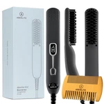 Aberlite Edc - Premium Beard Straightener Brush Professional Heated. Fixed Price $59.99.
