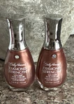 (2) Sally Hansen Diamond Strength Nail Polish Antique Bronze (caps Have Damage). Fixed Price $15.50.