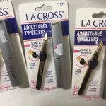 3 X Sally Hansen Cross Adjustable Slant & Point Dual Tip Tweezers With Case.. Fixed Price $84.96.