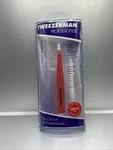 Nib Tweezerman Professional Geranium Slant Tweezer, Signature Red. Fixed Price $19.99.