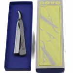 Dovo Folding Straight Razor Shavette Stainless Handle Made Germany. Fixed Price $43.95.