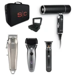 Stylecraft Ace Barber Bundle Travel Case Pro Clipper Trimmer Shaver Hair Dryer. Fixed Price $289.95.