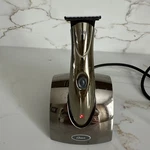 Oster Cordless Trimmer Artisan 76997-310 Charger Tested Silver Used. Fixed Price $29.00.