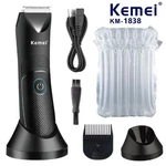 Kemei KM-1838 Groin Area Hair Trimmer Lawn Mower Ceramic Blade Waterproof Wet Dr. Fixed Price $40.10.