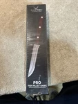 Tan Ren 5" Stainless Steel Fillet Knife With Wooden Handle. Fixed Price $7.95.