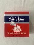 Vintage Old Spice Shaving Mug Refill Bar Soap 3 Oz Men Shulton Usa Classic Scent. Fixed Price $49.50.