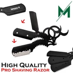 Straight Edge Barber Razor Manual Shaving Tool For Haircuts, Beards, Eyebrows. Fixed Price $10.01.