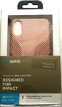 Speck Presidio Grip+glitter Case For Iphone Xs/x -bella Pink/gold Glitter/peach. Fixed Price $15.00.