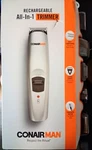 Conairman Beard And Mustache Trimmer ALL-IN-1 Self Sharpen Blade New. Fixed Price $26.95.