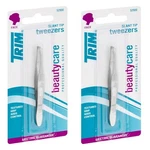 Pack Of (2) New Trim Tweezers With Slant Tip Eye Care Implements. Fixed Price $12.99.