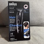 Braun Hair Clipper Series 5 Rechargeable 9 Length Settings + 1 Styling Tool. Fixed Price $32.99.