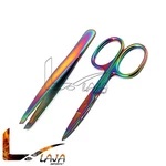 Multi Color Eyebrow Scissor Slant Tip Tweezer Facial Remover Beauty Makeup Tools. Fixed Price $8.99.
