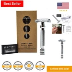 Premium Luxury 99R Chrome Razor - Smooth Shaving 5 Parker Platinum Blades. Fixed Price $75.99.